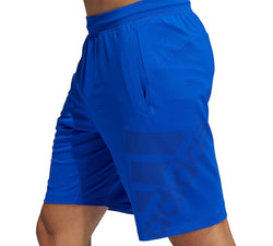 Adidas Climalite9" Logo Shorts Bold Blue/ Black thumbnail 2
