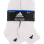 Adidas Cushioned Quarter Extended Socks 6-pack White