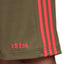 Adidas Designed 2 Move Climacooltraining Shorts Raw Khaki/red