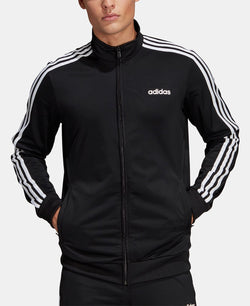 Adidas Essentials 3-stripes Tricot Track Jacket Black/White thumbnail 1