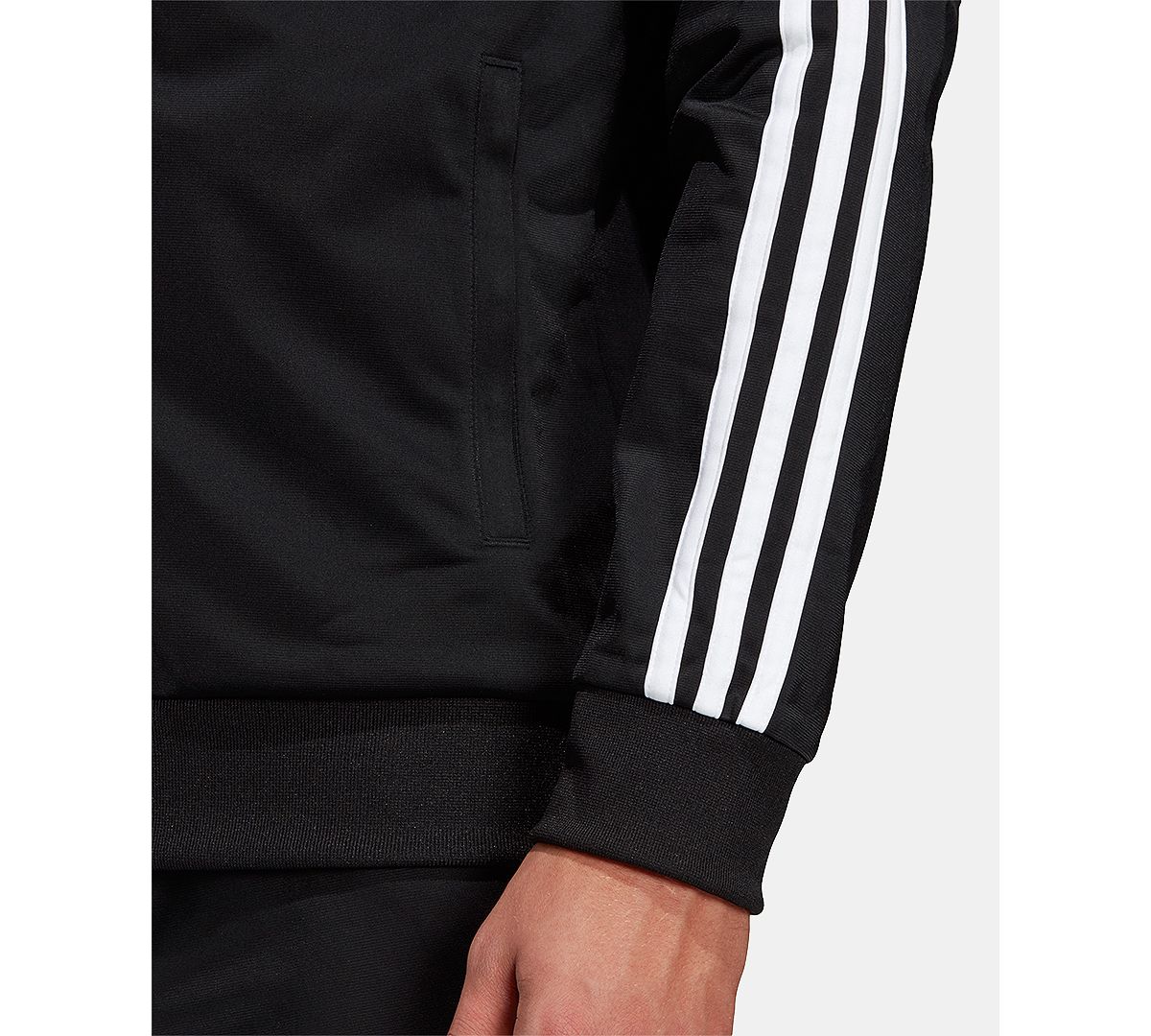 Adidas Essentials 3-stripes Tricot Track Jacket Black/White