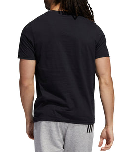 Adidas Holiday Snowflake Logo Graphic T-shirt Black thumbnail 3