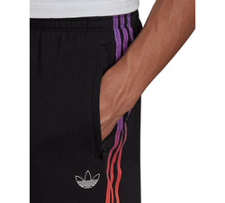 Adidas Ombr Stripe Foundation Sweat Shorts Black/Multi thumbnail 3