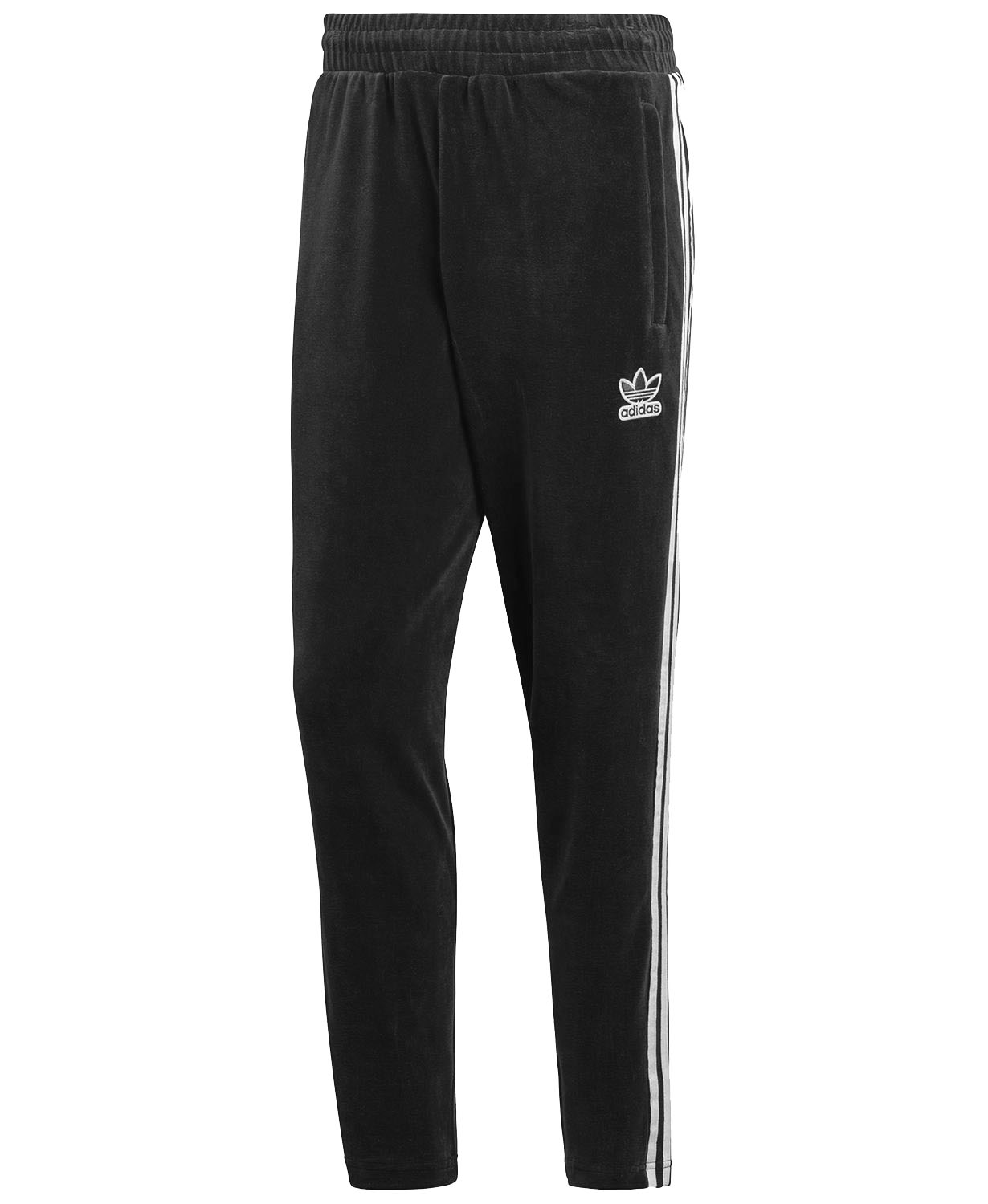 Adidas Originals Adicolor Velour Track Pants Black/wht