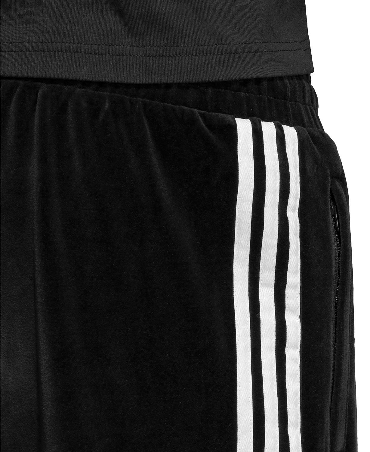 Adidas Originals Adicolor Velour Track Pants Black/wht