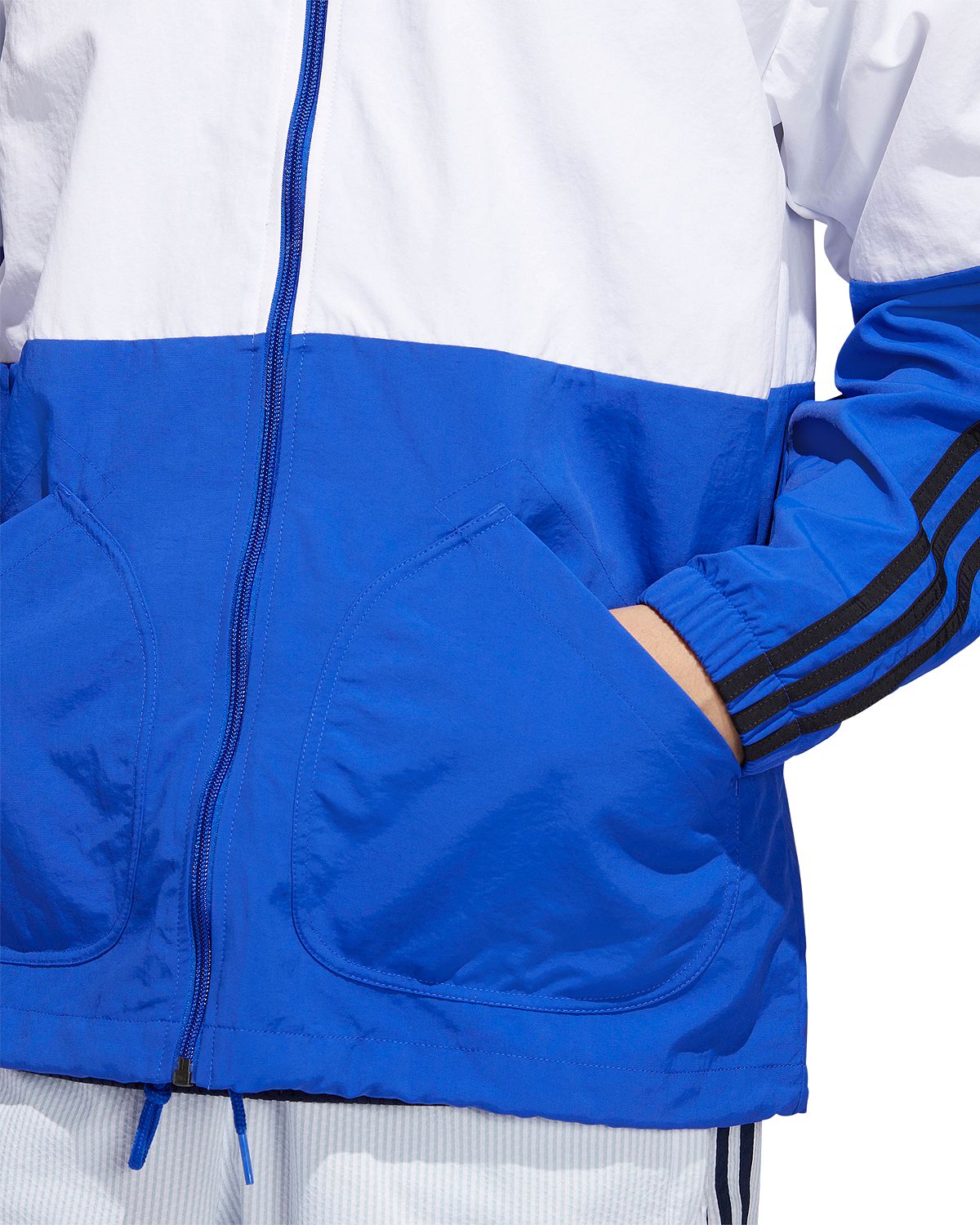Adidas Originals Big Stripe Track Jacket Navy