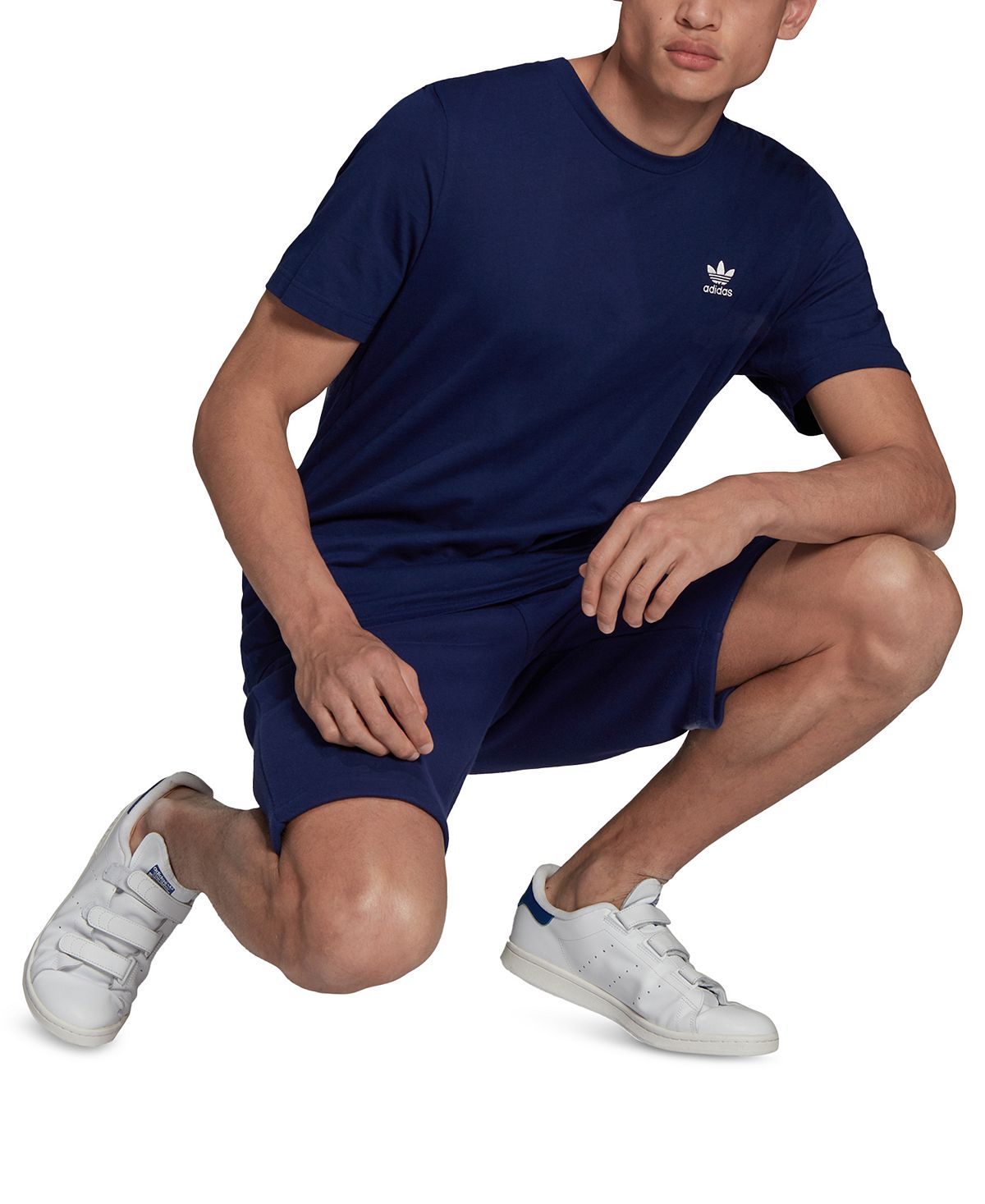 Adidas Originals Essentials 8" Fleece Shorts Night Sky Navy