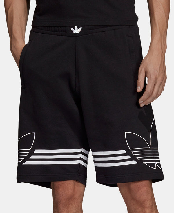 Adidas Originals Outline Logo Shorts Black