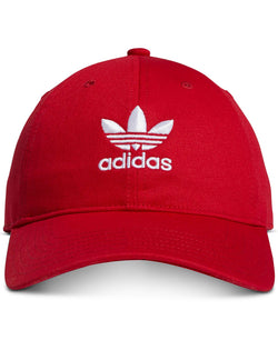 Adidas Originals Relaxed Strapback Hat Scarlet thumbnail 1