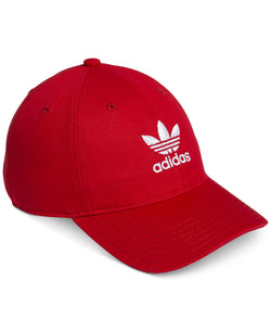 Adidas Originals Relaxed Strapback Hat Scarlet thumbnail 3