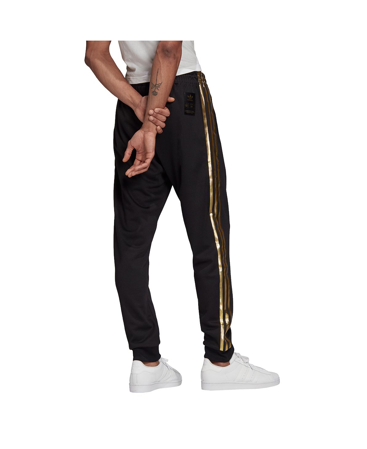 Adidas Originals Superstar Track Pants Black/Gold