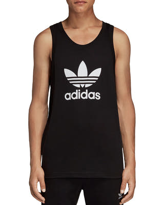 Adidas Originals Trefoil Logo Graphic Tank Black