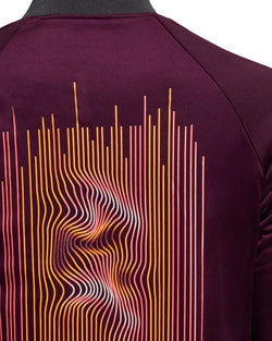 Adidas Originals Warped Stripes Reversible Track Jacket Carbon Black thumbnail 4