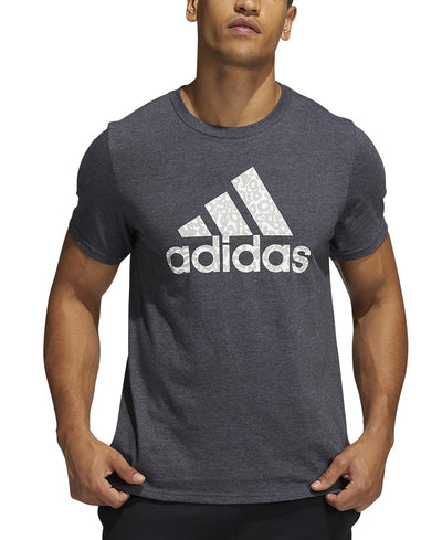 Adidas Printed-logo T-shirt Dgh/wht