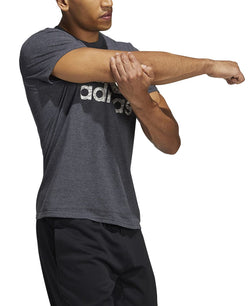 Adidas Printed-logo T-shirt Dgh/wht thumbnail 2