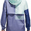 Adidas Raw Indigo ID ColorBlocked Half Zip Windbreaker