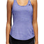 Adidas Real Purple Performer 3 Stripes X-Back Tank Top