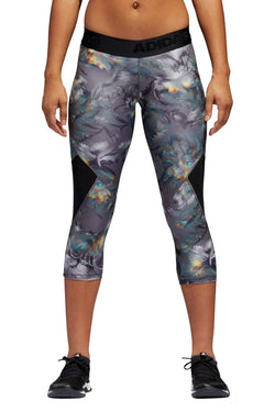 Adidas Spring-Tiger AlphaSkin Sport Mid-Rise Capri Legging thumbnail 2