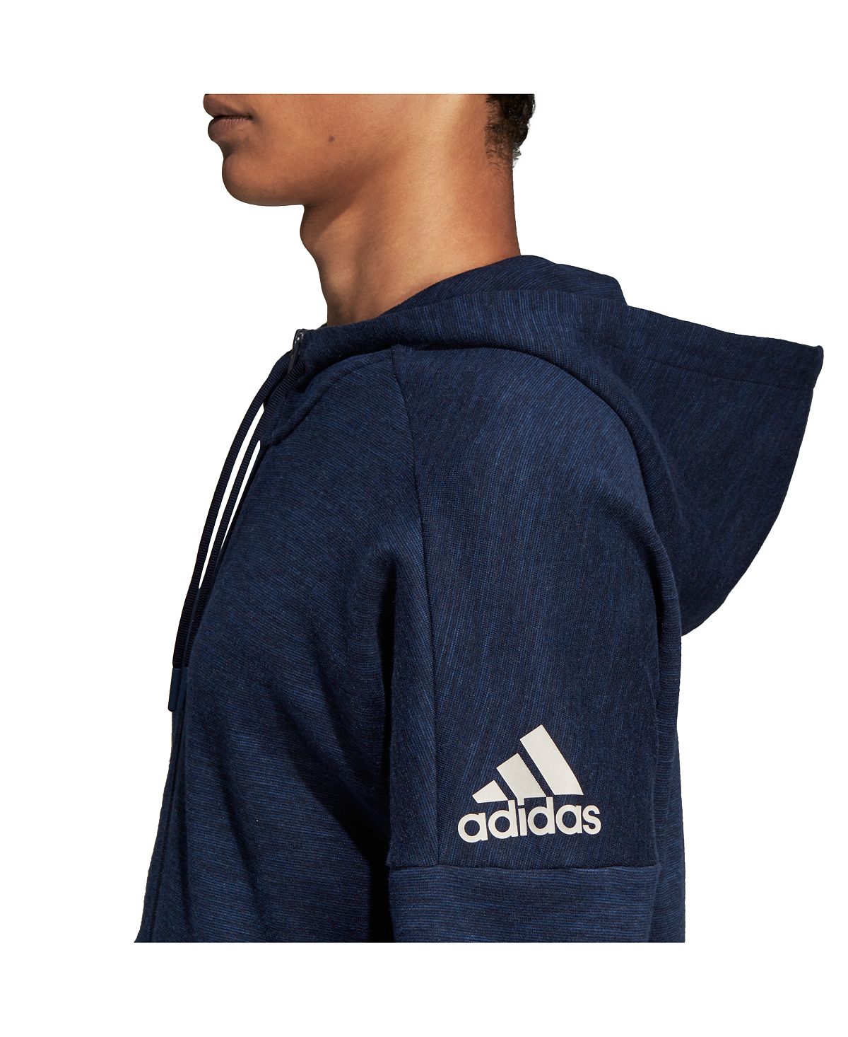 Adidas Stadium Id Zip Hoodie Dark Blue