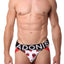 Adonis Red/White Lick-It Jock