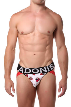 Adonis Red/White Lick-It Jock thumbnail 1