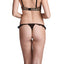 Affinitas Brown & Black Animal Print Thong