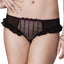 Affinitas Georgina Black & Violet Thong