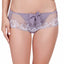 Affinitas Lavender Grey Coco Embroidered Hipster Panty