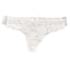 Affinitas White Mesh/Lace Thong