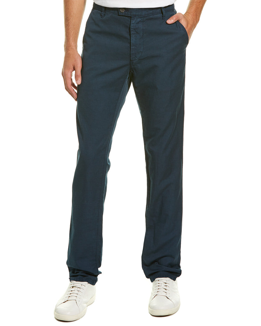 Ag Jeans Mens Slim Linen-Blend Trouser
