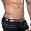 Agacio Black/Green Boxer Trunk