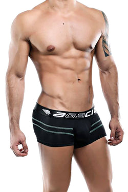 Agacio Black/Green Boxer Trunk thumbnail 1