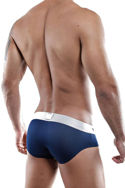 Agacio Circus Brief in Navy/Yellow thumbnail 2