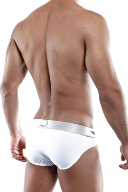 Agacio Circus Brief in White/Turquoise thumbnail 2