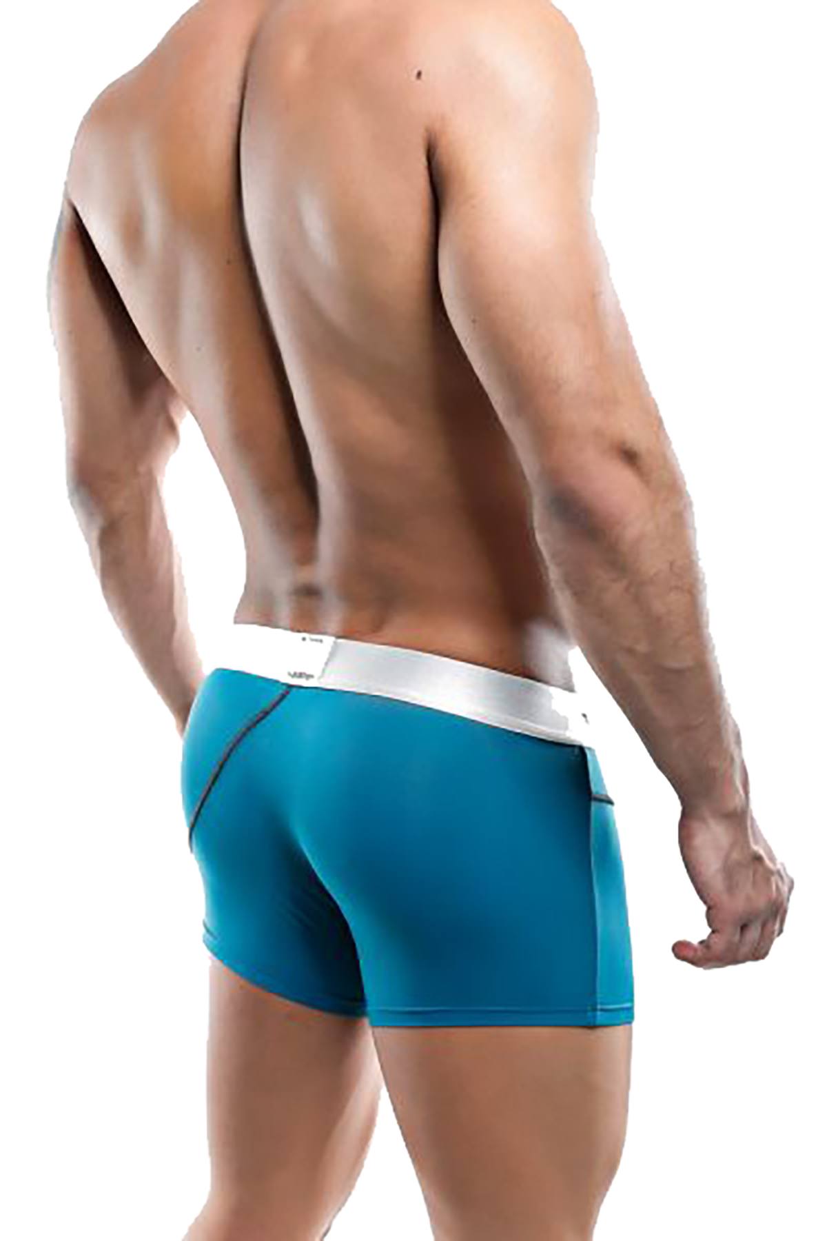 Agacio Green/Black Boxer Brief