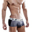 Agacio Grey/Black Boxer-Trunk