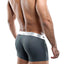 Agacio Grey/Turquoise Boxer Brief