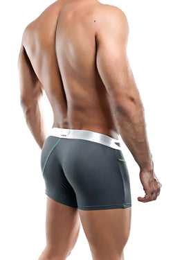 Agacio Grey/Turquoise Boxer Brief thumbnail 2