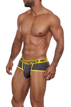 Agacio Grey/Yellow Warm Mesh Brief thumbnail 1