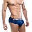 Agacio Navy/Navy Nylon Bikini Brief