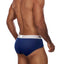 Agacio Navy/Silver Warm Mesh Brief