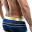 Agacio Navy/Yellow Boxer Trunk