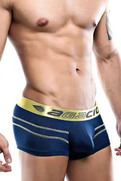 Agacio Navy/Yellow Boxer Trunk thumbnail 2