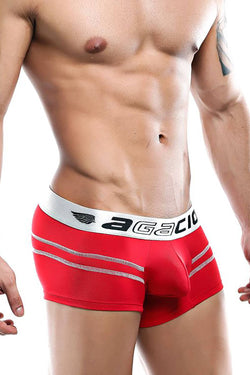 Agacio Red/Silver Boxer Trunk thumbnail 2