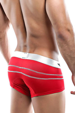 Agacio Red/Silver Boxer Trunk thumbnail 3