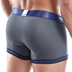 Agacio Retro Contrast Trunk in Grey/Navy thumbnail 2