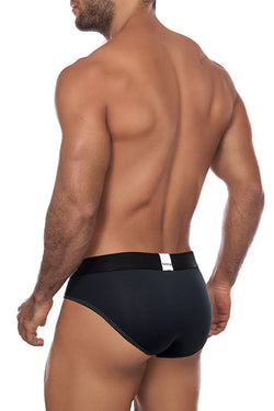 Agacio Spirituality Brief in Black/Green thumbnail 2