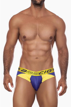 Agacio Spirituality Brief in Royal/Yellow thumbnail 1