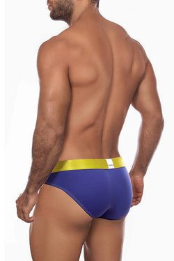 Agacio Spirituality Brief in Royal/Yellow thumbnail 2