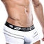 Agacio White/Black Boxer Trunk